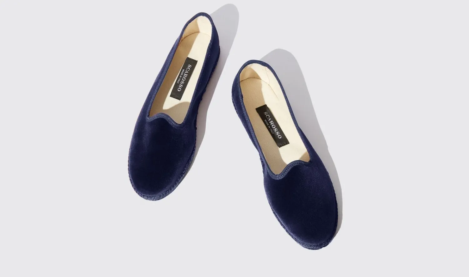 New Scarosso Valentina Blu Velluto Blue - Velvet