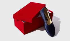 New Scarosso Valentina Blu Velluto Blue - Velvet
