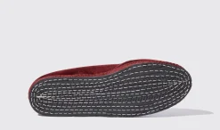 Store Scarosso Valentina Bordeaux Velluto Burgundy - Velvet