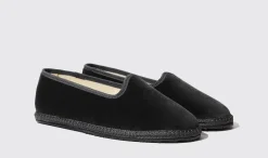 Store Scarosso Valentina Nera Velluto Black - Velvet