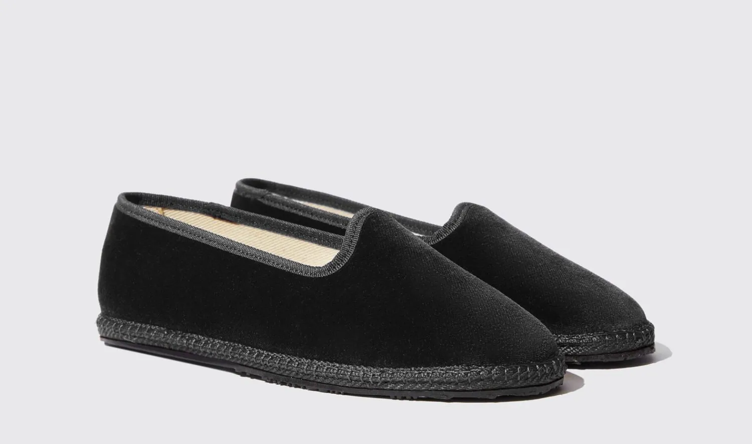Store Scarosso Valentina Nera Velluto Black - Velvet