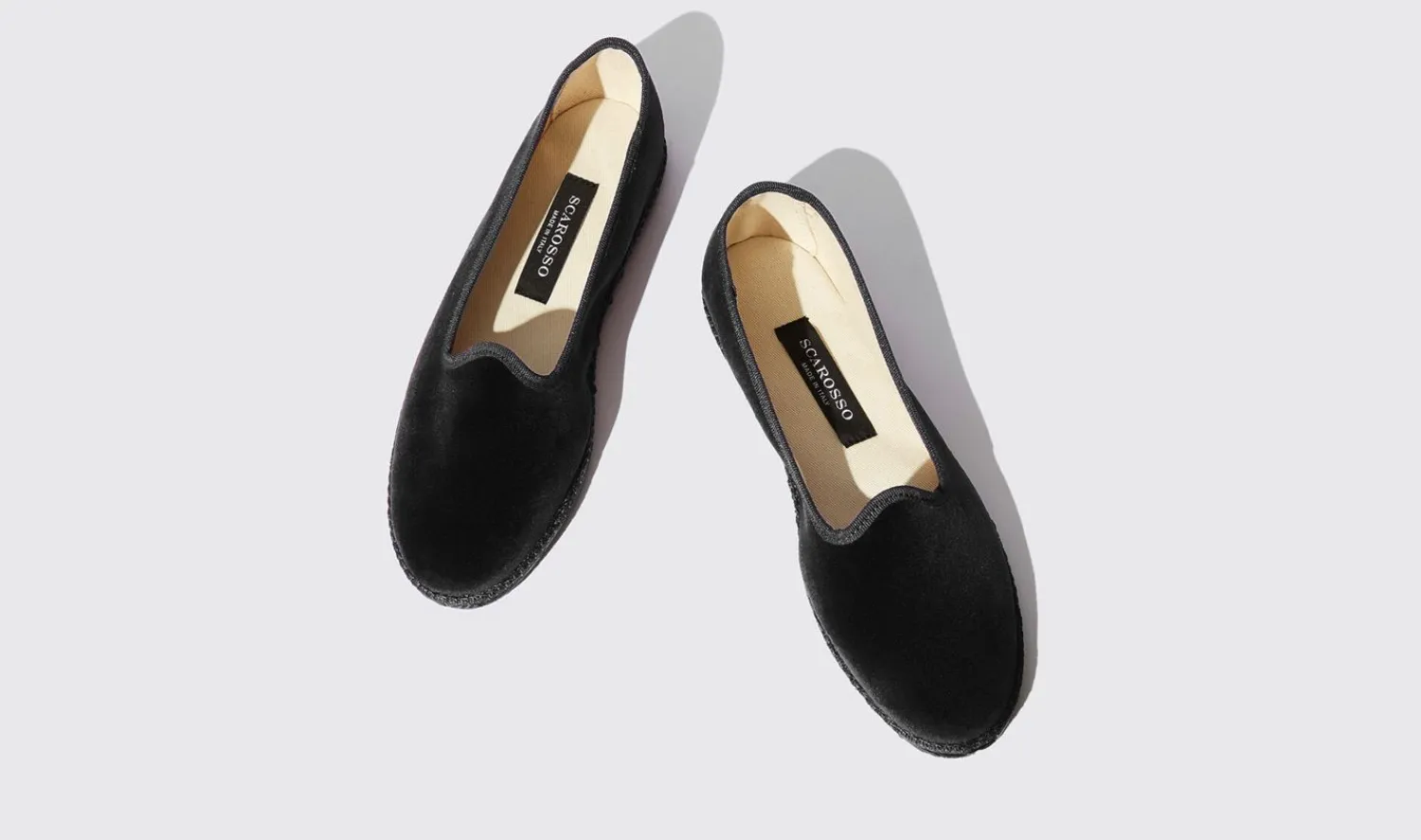 Store Scarosso Valentina Nera Velluto Black - Velvet
