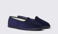Cheap Scarosso Valentino Blu Velluto Blue - Velvet