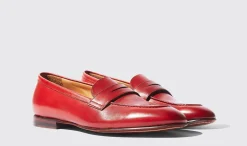 Best Sale Scarosso Valeria Rossa Red - Calf
