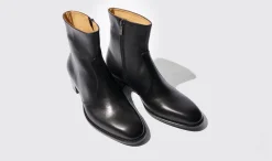 Discount Scarosso Warren Black Black - Calf
