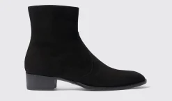 Store Scarosso Warren Black Suede Black - Suede
