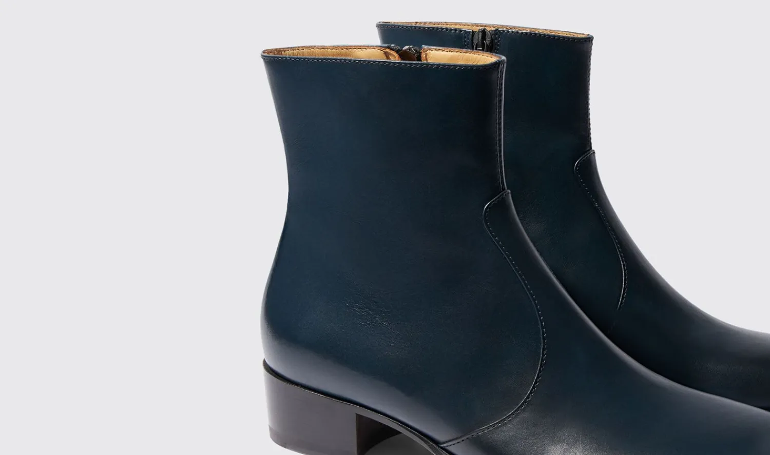 Cheap Scarosso Warren Blue Blue - Calf