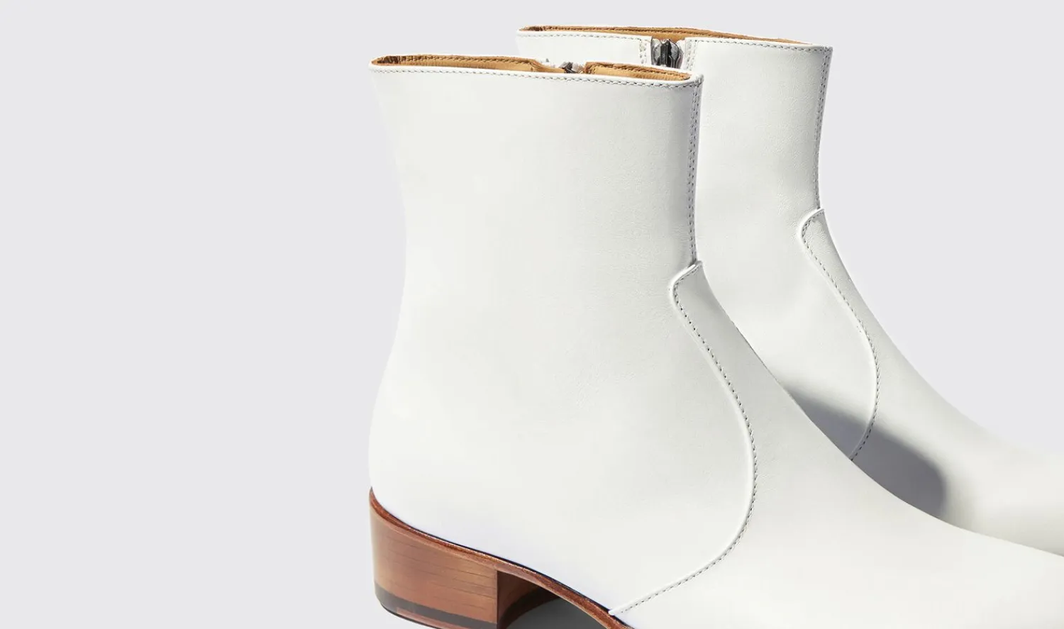 Best Sale Scarosso Warren White White - Calf