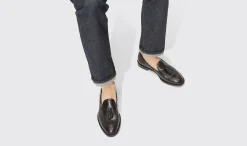 Online Scarosso William Black Black - Calf