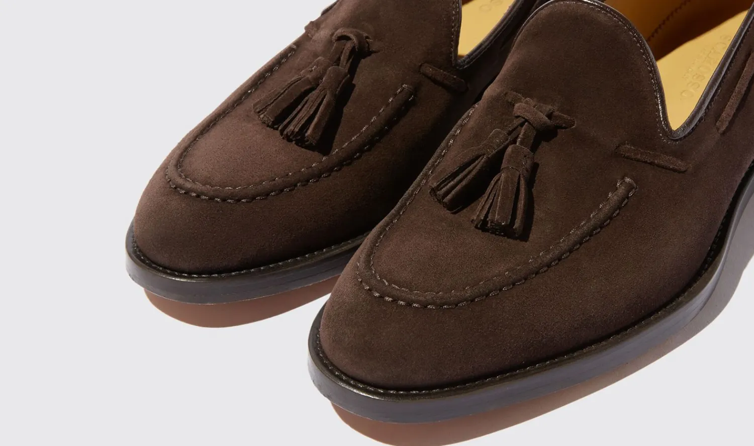 Outlet Scarosso William Brown Suede Brown - Suede
