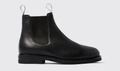 Discount Scarosso William Iii Black Black - Calf