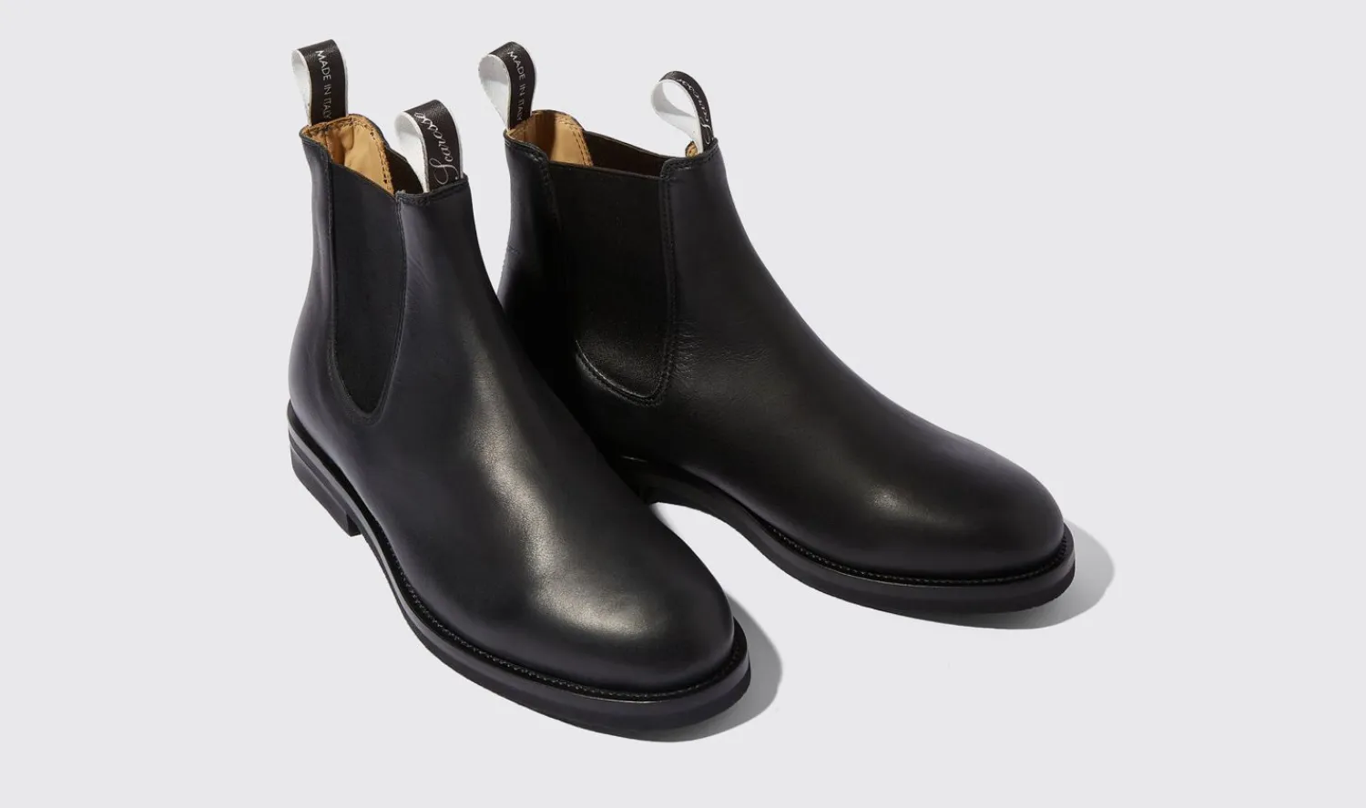 Discount Scarosso William Iii Black Black - Calf