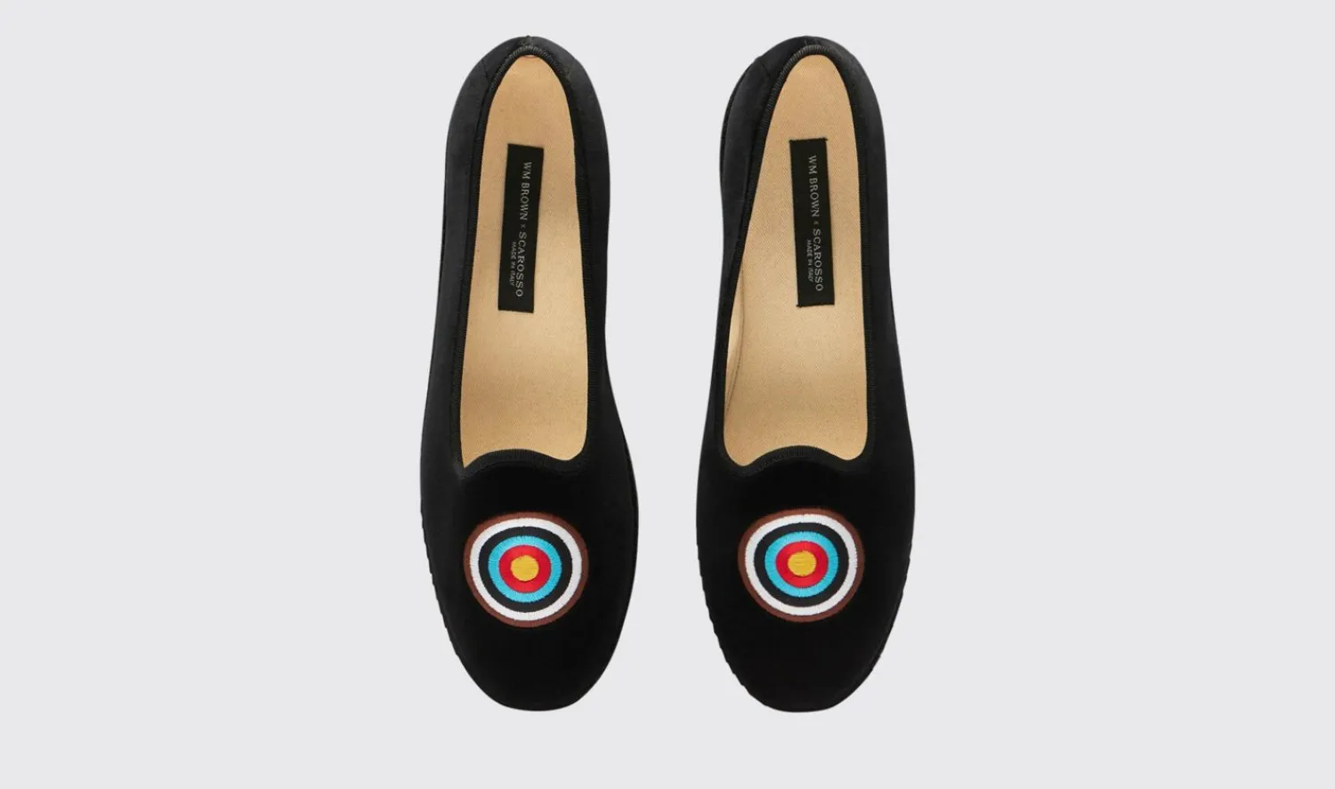 New Scarosso William Iv Target Black - Velvet