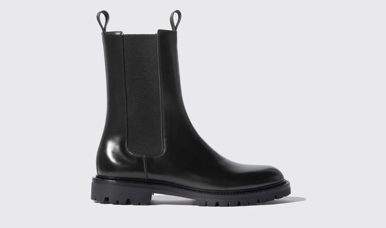 Fashion Scarosso Wooster Black Black - Brushed Calf