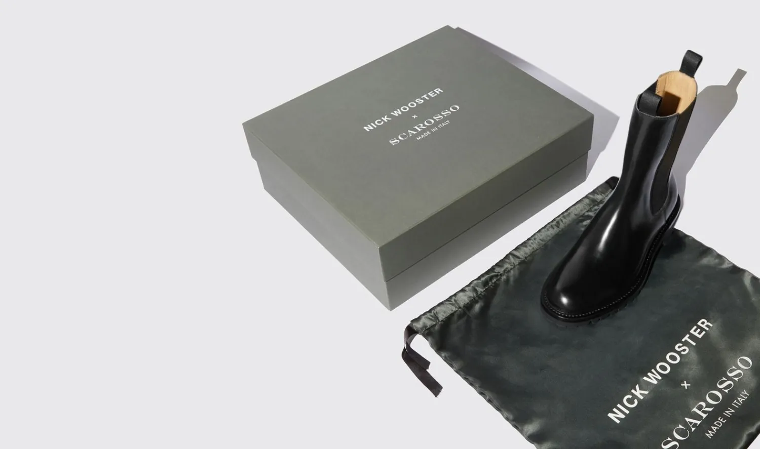 Fashion Scarosso Wooster Black Black - Brushed Calf