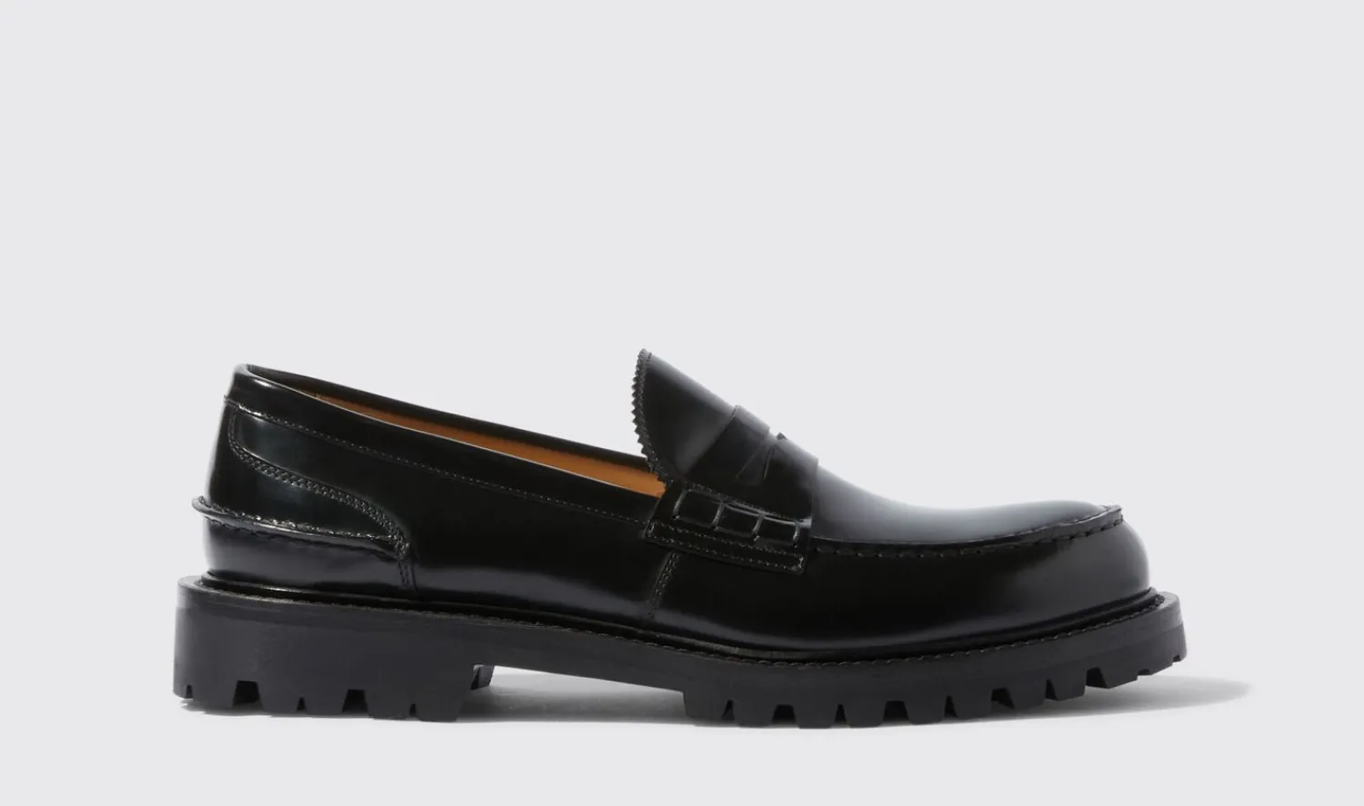 Store Scarosso Wooster Ii Black Black - Brushed Calf