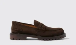 Online Scarosso Wooster Ii Brown Suede Brown - Suede