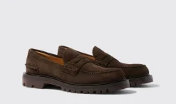 Online Scarosso Wooster Ii Brown Suede Brown - Suede