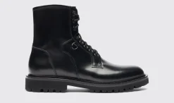 Best Scarosso Wooster Iv Black Black - Calf
